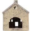 Clayre & Eef 6CE2289 Candelabro Casa 13x8x15 cm