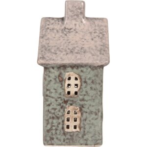 Clayre & Eef 6CE2292 Candelabro Casa Verde Rosa 8x7x14 cm