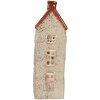 Clayre & Eef 6CE2296 Candelabro Casa 12x8x24 cm Beige/Marrón