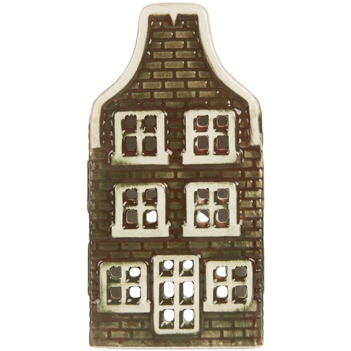 Clayre & Eef 6CE2298 Candelabro Casa 7x7x14 cm