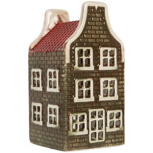 Clayre & Eef 6CE2298 Candelabro Casa 7x7x14 cm