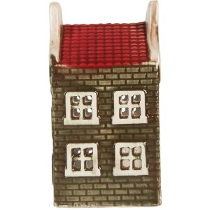 Clayre & Eef 6CE2298 Candelabro Casa 7x7x14 cm