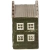 Clayre & Eef 6CE2301 Candelabro Casa 7x7x14 cm Gris-Verde