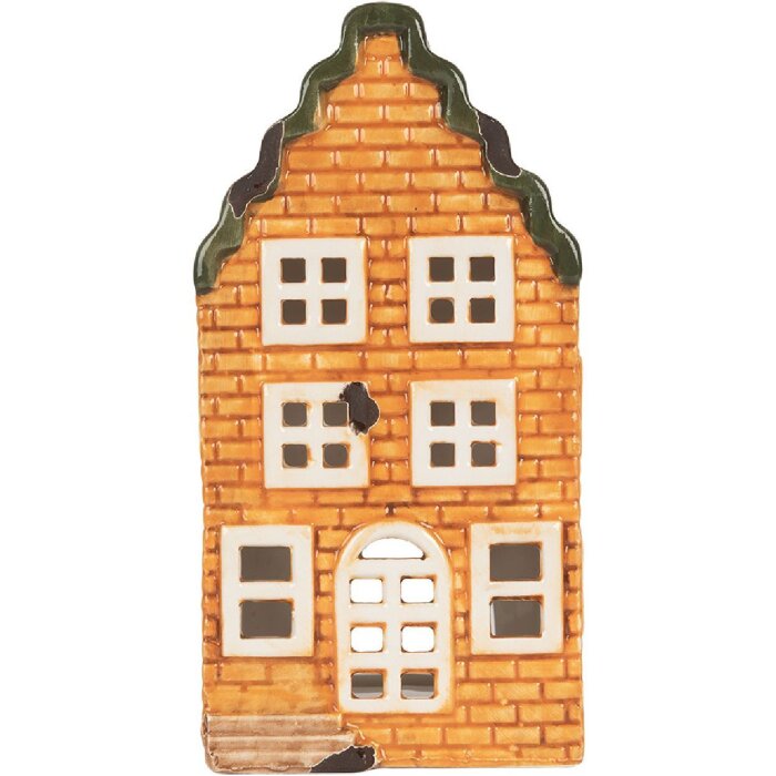 Clayre & Eef 6CE2302 Candelabro Casa 9x10x19 cm