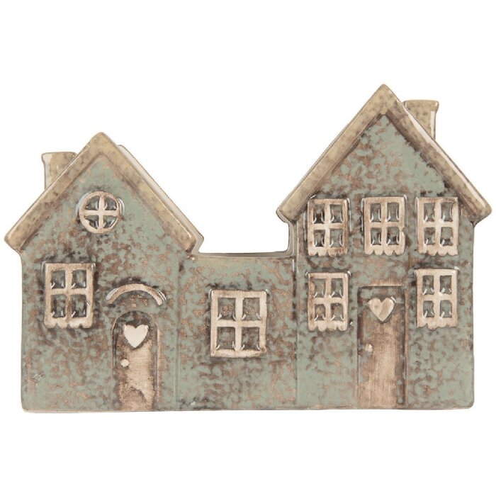 Clayre & Eef 6CE2306 Candelabro Casa 22x9x15 cm