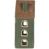 Clayre & Eef 6CE2312 Candelabro Casa 9x8x19 cm Verde