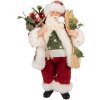 Clayre & Eef 66356 Decoración Papá Noel 16x13x27 cm