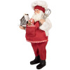 Clayre & Eef 66358 Decoración Papá Noel 16x9x26 cm