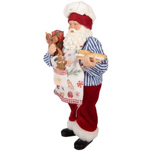 Clayre & Eef 66359 Decoración Papá Noel...