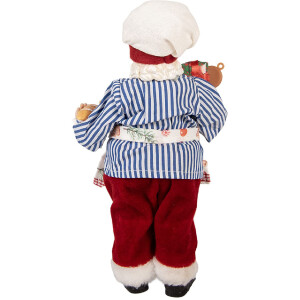 Clayre & Eef 66359 Decoración Papá Noel 15x10x26 cm