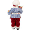 Clayre & Eef 66359 Decoración Papá Noel 15x10x26 cm