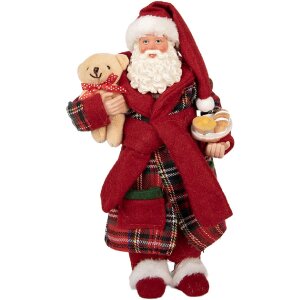 Clayre & Eef 66362 Decoración Papá Noel...
