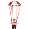 Clayre & Eef 66363 Decoración Papá Noel 25x25x55 cm