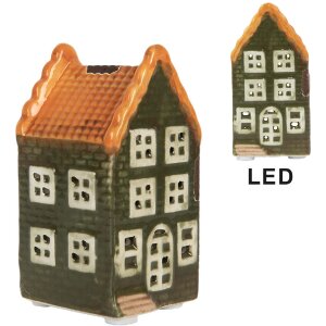 Clayre & Eef 6CE2300 Decoración Casa con LED 4x4x8 cm