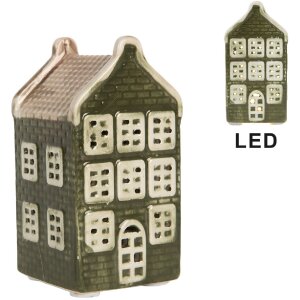 Clayre & Eef 6CE2303 Decoración Casa con LED 4x4x8 cm
