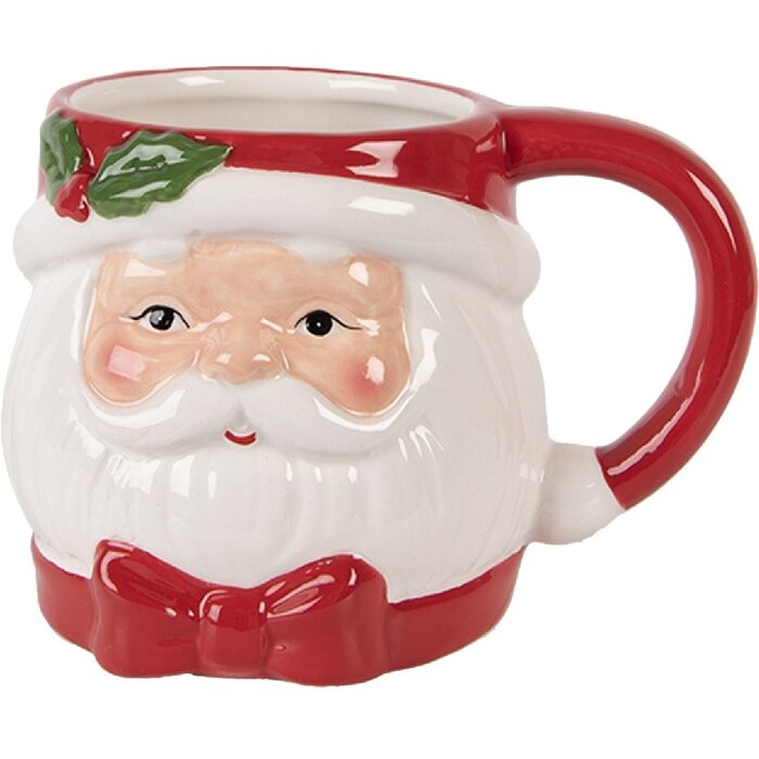 Clayre & Eef 6CEMU0211 Taza 13x10x9 cm 300 ml Cerámica de dolomita