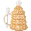 Clayre & Eef 6CEMU0212 Taza con Tapa y Cuchara 350ml