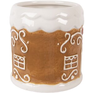 Clayre & Eef 6CEMU0215 Taza 14x10x10 cm 350 ml Dolomita Estilo Rústico