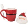 Clayre & Eef 6CEMU0218 Taza con tapa y cuchara 300ml