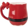 Clayre & Eef 6CEMU0219 Taza 13x9x11 cm 400 ml Rojo Negro