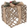 Clayre & Eef 66308 Decoración Regalo LED Juego de 3 Dorado