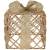 Clayre & Eef 66311 Decoración Regalo LED Set de 3 Dorado
