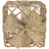 Clayre & Eef 66311 Decoración Regalo LED Set de 3 Dorado