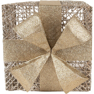 Clayre & Eef 66312 Decoración Regalo LED Juego de 3 Dorado