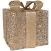 Clayre & Eef 66312 Decoración Regalo LED Juego de 3 Dorado