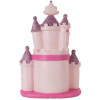 Clayre & Eef 6LMP803 Luz Nocturna Castillo LED 23x16x35 cm Rosa Violeta