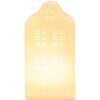 Clayre & Eef 6LMP818 Luz Nocturna Casita LED 8x9x17 cm