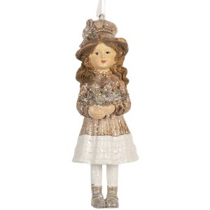 Clayre & Eef Adorno Colgante Niño 5x4x12 cm
