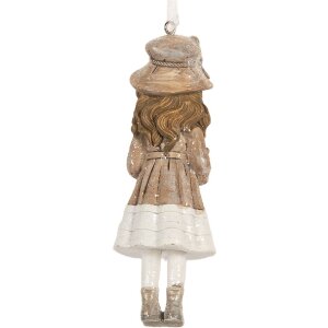 Clayre & Eef Adorno Colgante Niño 5x4x12 cm