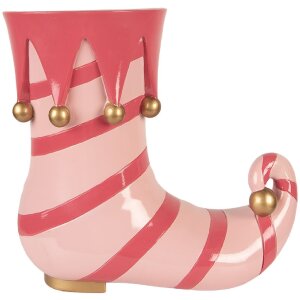 Clayre & Eef Maceta Decorativa Rosa 35x17x32 cm