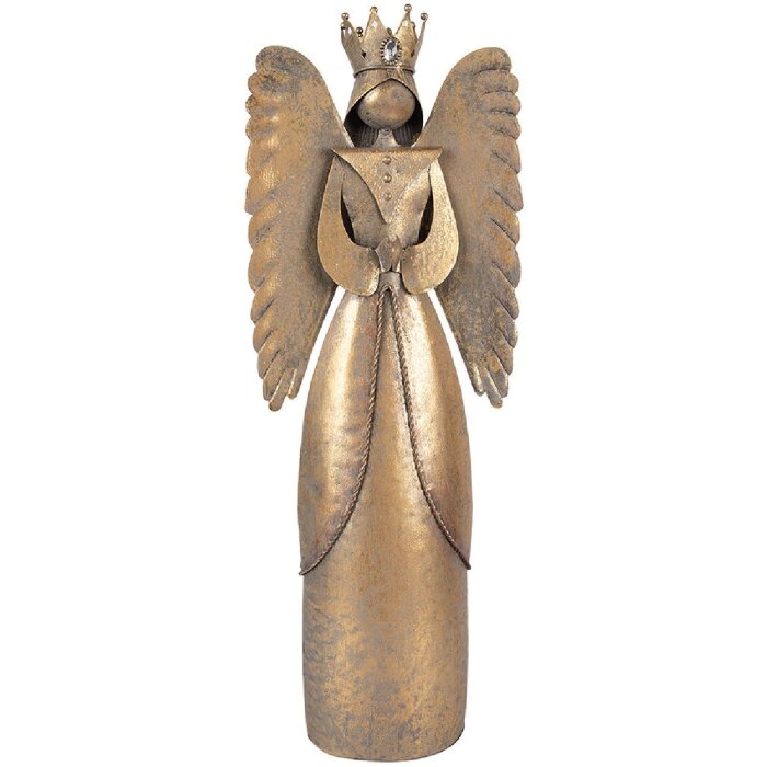 Clayre & Eef 6Y5944 Decoración Ángel 17x10x46 cm