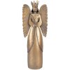 Clayre & Eef 6Y5944 Decoración Ángel 17x10x46 cm