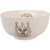 Clayre & Eef Cuenco Ø 14x7 cm 500 ml Beige-Marrón