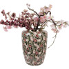 Clayre & Eef 66377 Florero decorativo Gris-Rosa 33x44 cm