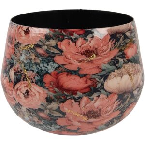 Clayre & Eef 66394 Maceta Ø 13x10 cm Rosa Verde