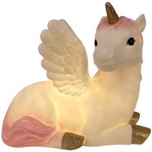 Clayre & Eef 6LMP804 Luz de Noche Unicornio LED 41x25x40 cm