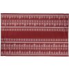 Clayre & Eef KT003.002 Mantel 140x220 cm Cuadros rojos y blancos