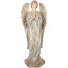 Clayre & Eef 5MG0082 Ángel Decorativo 28x20x70 cm Beige/Gris
