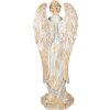 Clayre & Eef 5MG0082 Ángel Decorativo 28x20x70 cm Beige/Gris