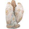 Clayre & Eef Decoración Ángel 34x36x55 cm Beige-Azul