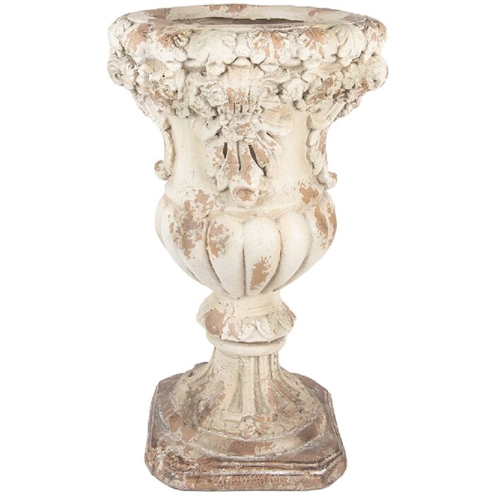 Clayre & Eef 5MG0090 Maceta Decorativa Beige 35x56 cm