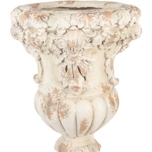 Clayre & Eef 5MG0090 Maceta Decorativa Beige 35x56 cm