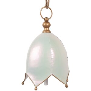 Clayre & Eef 6Y5924M Decoración Timbre Blanco...