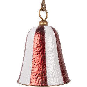 Clayre & Eef 6Y5925 Timbre decorativo Rojo-Blanco...