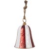 Clayre & Eef 6Y5925 Timbre decorativo Rojo-Blanco 28x39 cm