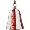 Clayre & Eef 6Y5925 Timbre decorativo Rojo-Blanco 28x39 cm